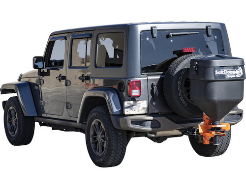 SaltDogg Tailgate Spreaders 4.4 Cubic Feet | Gravity Feed, Manual Open/Close