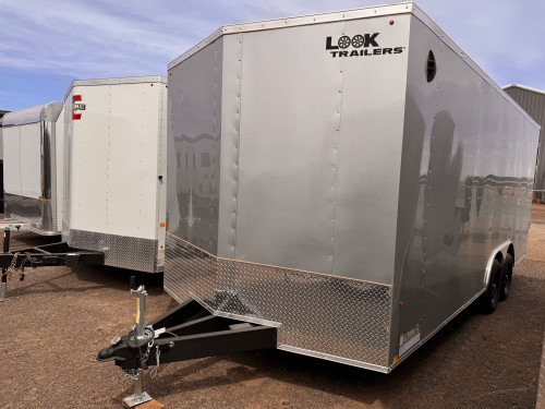 Look 2026 ST DLX 102"x20' N-Nose Cargo Trailer | Tandem Axle 9.9K