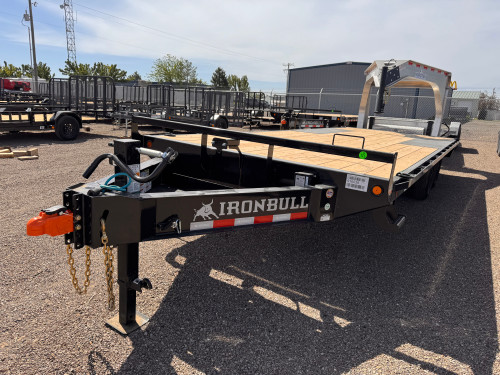 NORSTAR / IRON BULL Trailers 2026 FDP 102""x22' Deckover Flatbed Trailer | Tandem Axle 14K