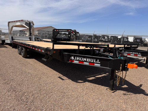 NORSTAR / IRON BULL Trailers 2026 FDP 102""x22' Deckover Flatbed Trailer | Tandem Axle 14K