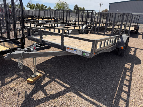 P.J. 2022 U8 83"x14' Utility Trailer | Single Axle