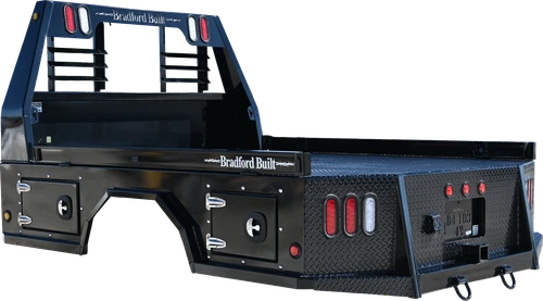Bradford 4-Box Utility Pickup Flatbed | Multiple Bed Sizes