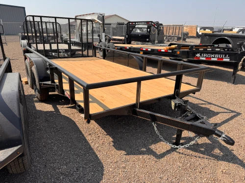 GR Trailers 2026 82"X12' Utility Trailer | Tandem Axle Axle, Pipetop Rail, Spring Assisted Rear Rampgate