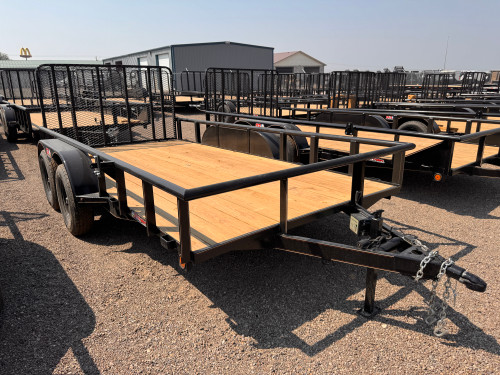 GR Trailers 2026 82"X12' Utility Trailer | Tandem Axle Axle, Pipetop Rail, Spring Assisted Rear Rampgate