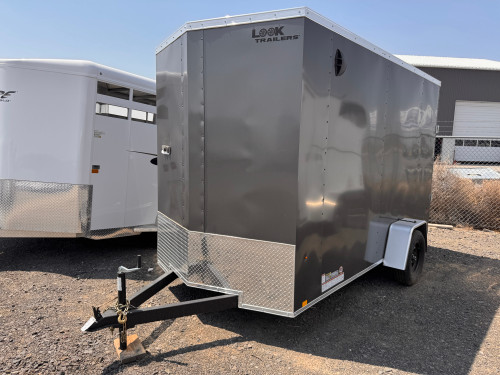 Look Trailers 2026 ST DLX 72"X12' V-Nose Cargo Trailer | Single Axle Axle 3.5K