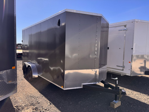 Look Trailers 2026 ST DLX 84"X16' V-Nose Cargo Trailer | 7K, 7' Tall, Rear Ramp Door