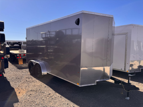 Look Trailers 2026 ST DLX 84"X16' V-Nose Cargo Trailer | 7K, 7' Tall, Rear Ramp Door