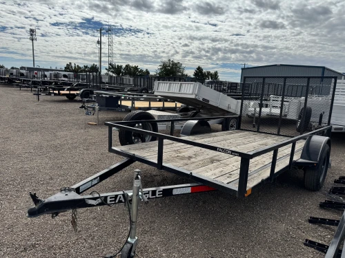 Eagle Trailers 2021 FS612SA 12' Utility Trailer | Single Axle