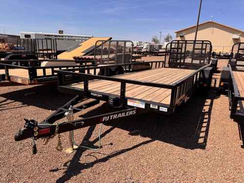 P.J. Trailers 2024 83"X22' Utility Trailer | Tandem Axle Axle