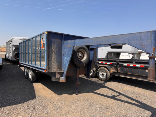 Valley Trailer 1991 14' Flatbed Trailer | Tandem Axle Axle, 48" Sides, Spare Tire