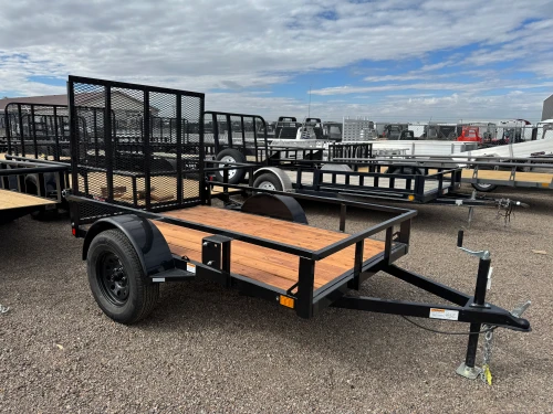 Built Trailers 2026 60"X8' Utility Trailer | Single Axle, RAMPGATE