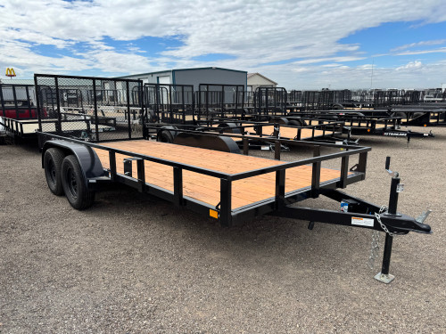 Built Trailers 2026 84"X16' Utility Trailer | Tandem Axle, RAMPGATE