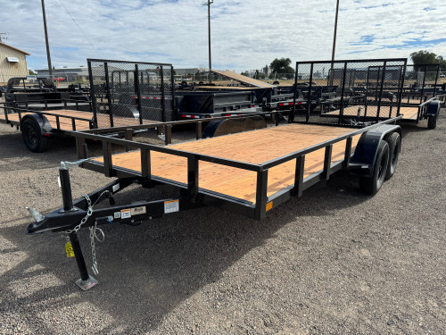 Built Trailers 2026 84"X16' Utility Trailer | Tandem Axle, RAMPGATE