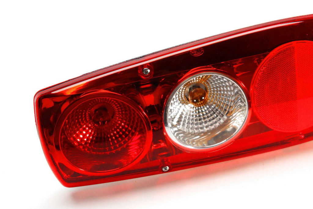 Rear light right Hella Caraluna II with fog round reflector Dethleffs motorhome