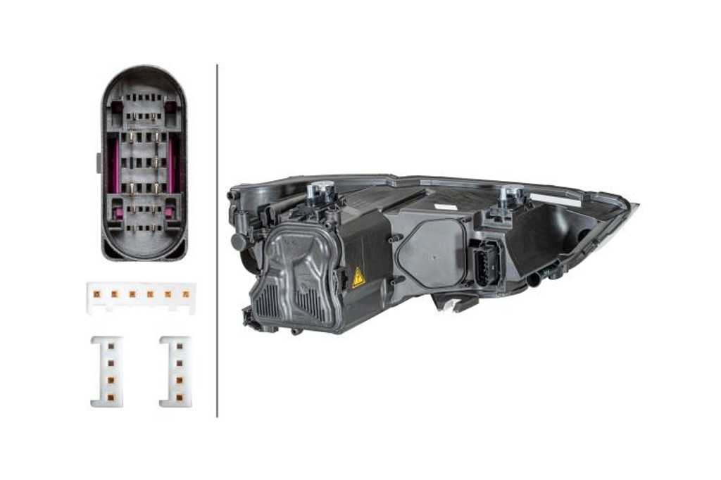 Headlight left bi-xenon LED DRL Audi A1 10-14 Hella
