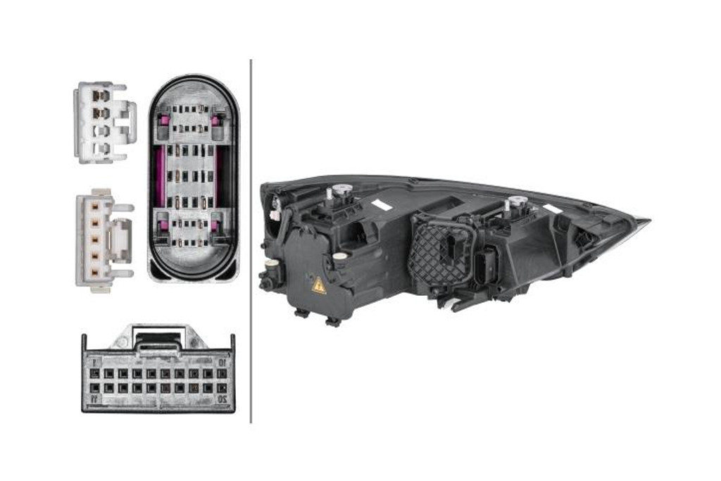 Headlight left Bi-xenon LED DRL Audi A1 15-18