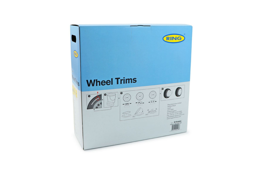 15" Enbossa Wheel Trim set of 4 with nuts