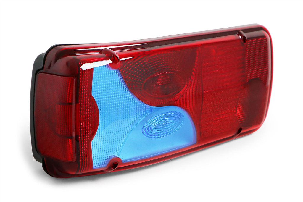 Rear light left blue lens Mercedes-Benz Sprinter Chassis Platform 06-17