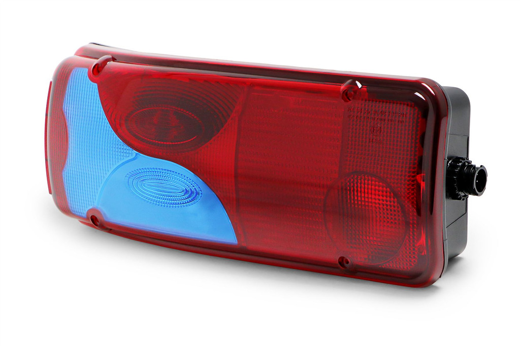 Rear light left blue lens Mercedes-Benz Sprinter Chassis Platform 06-17