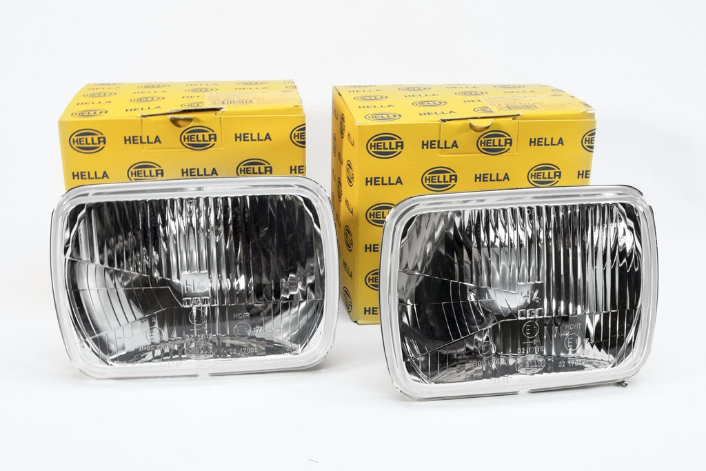 Headlights set 7 inch 190 x132 mm sealed beam Reliant Rialto 82-86