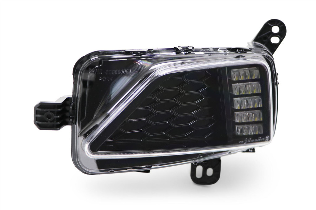 Daytime running light left black Volkswagen Polo 18-