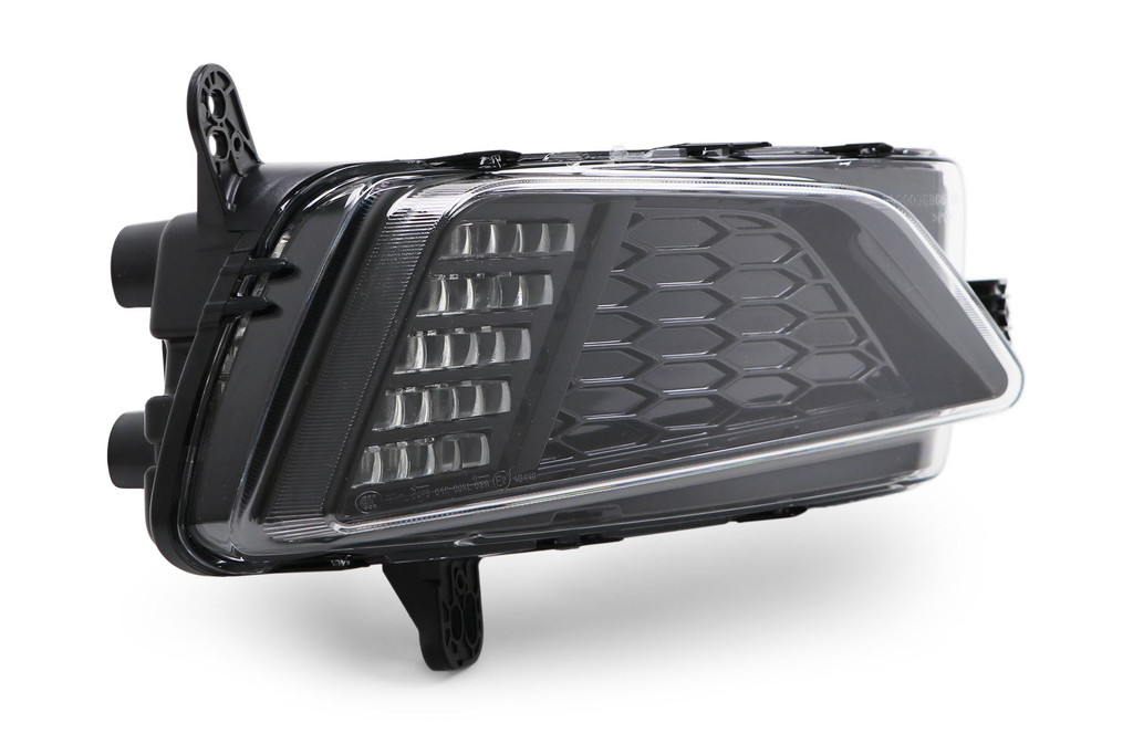 Daytime running light right black Volkswagen Polo 18-