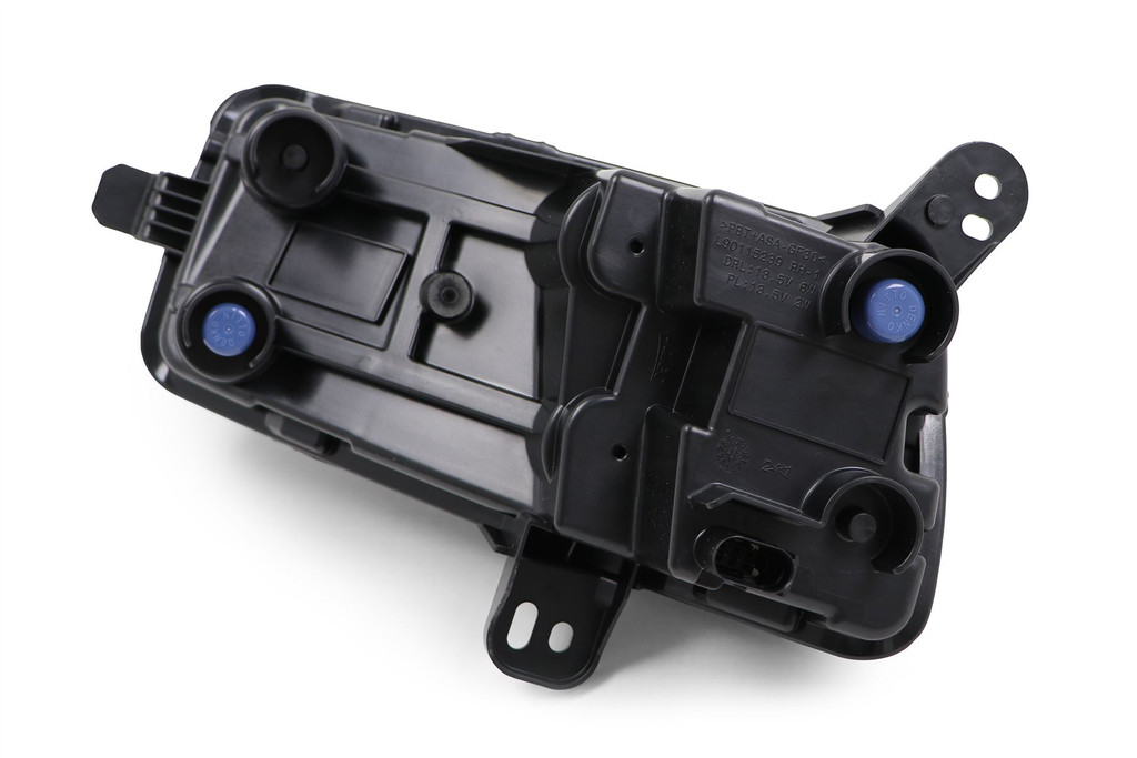 Daytime running light right black Volkswagen Polo 18-