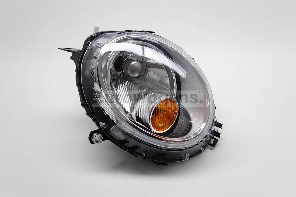 Headlight left chrome orange Mini Cooper 06-14