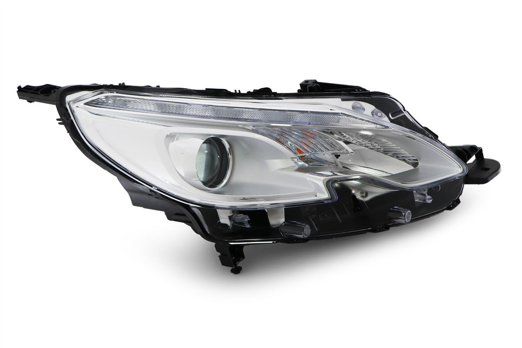Headlight right chrome LED Peugeot 2008 13-16