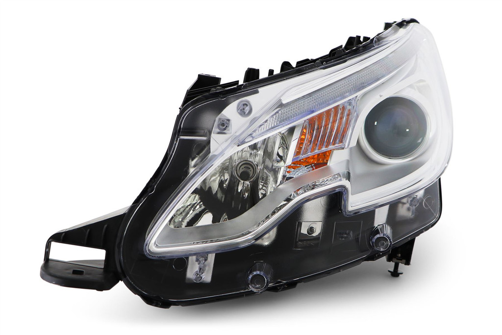 Headlight left chrome LED Peugeot 2008 13-16