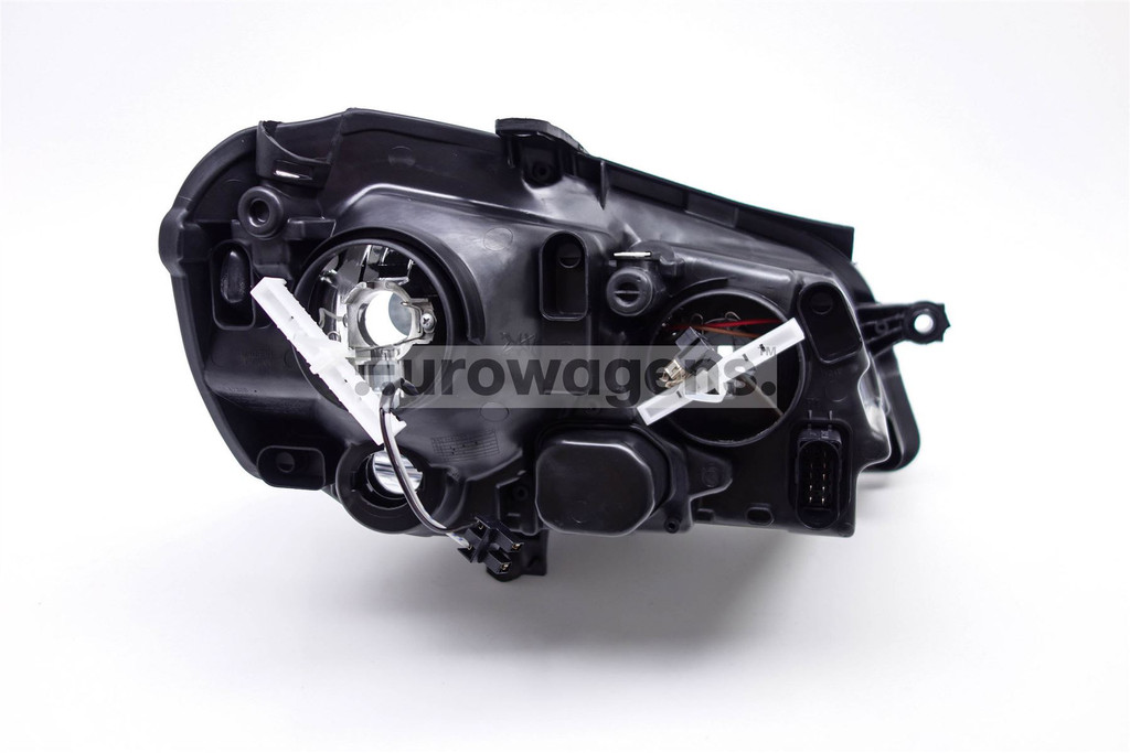 Headlight left chrome VW Polo 9N3 05-09
