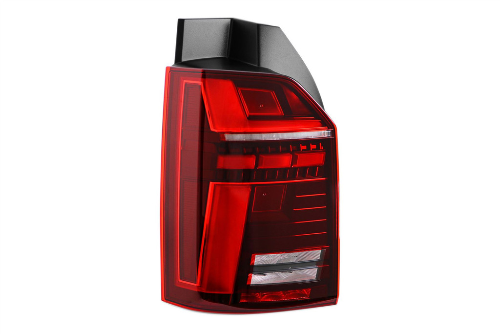 Rear light left LED dark red 1 door VW Transporter T6 20-