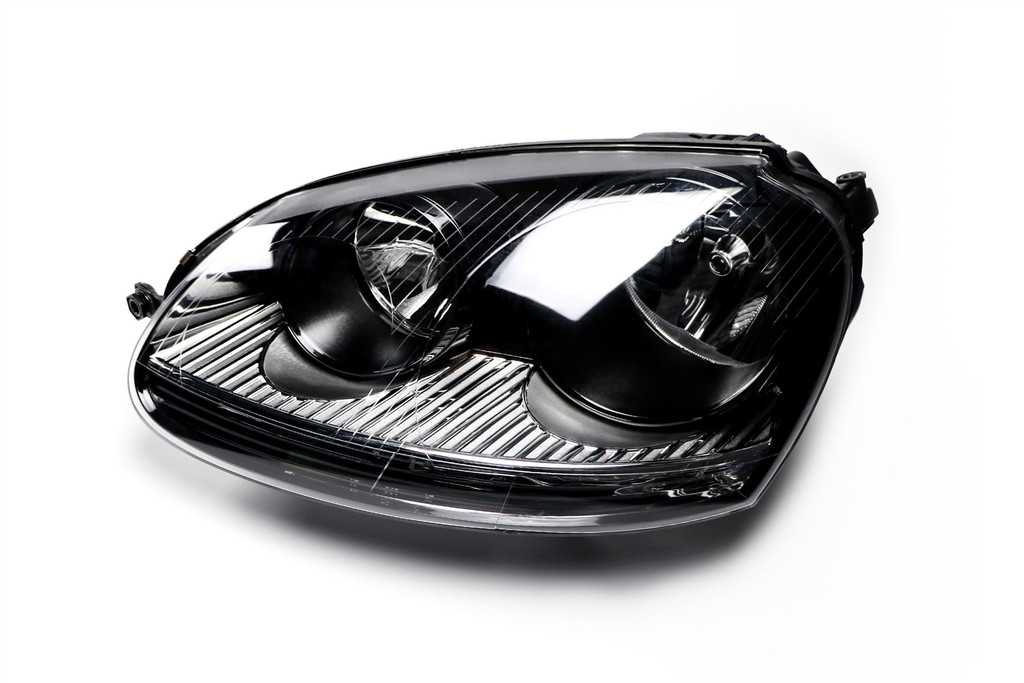 Headlight left black VW Jetta MK3 05-11