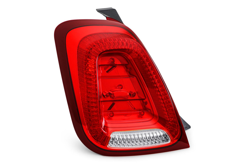 Rear light left Fiat 500C Convertible 15-