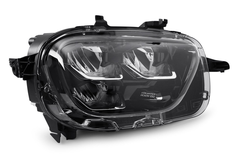 Headlight right black full LED Citroen C3 20-