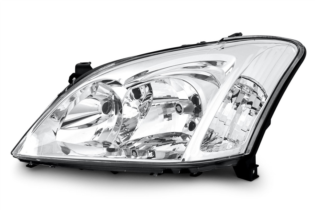 Headlight left chrome Toyota Corolla 01-04