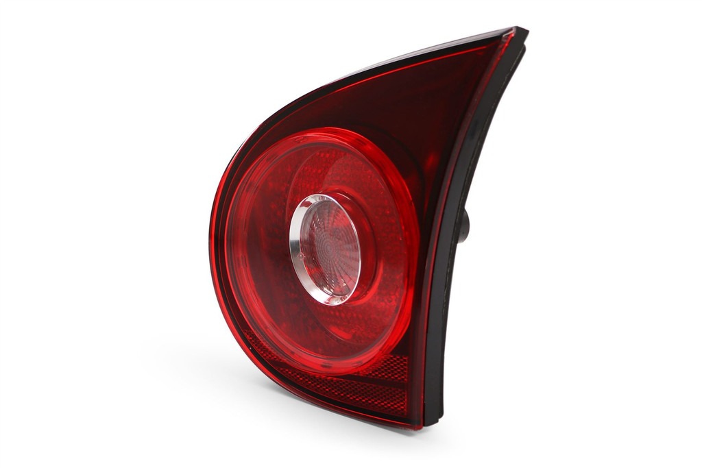Black xenon projector headlights and rear lights set dark red RHD VW Golf MK5 R32 03-07