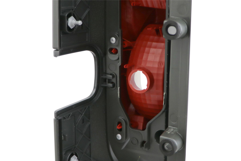 Rear light with housing right Nissan Primastar 07-13 1 door with sliding door with cut out 