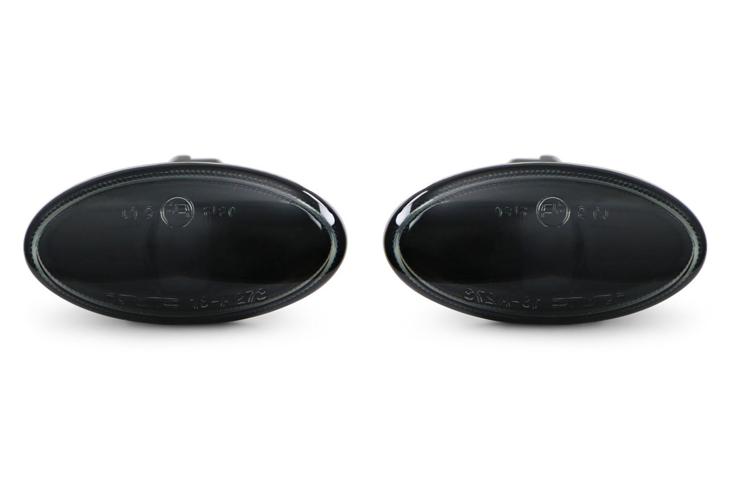 Side indicator set black Peugeot 407 04-11