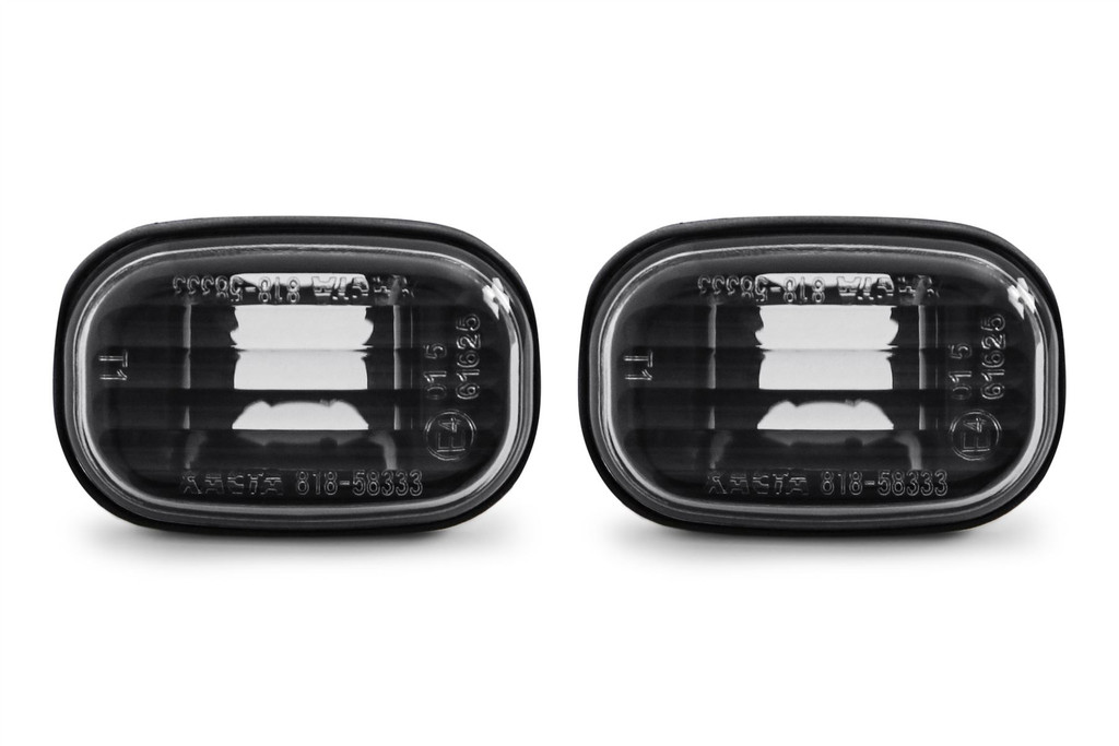 Side indicator set black Toyota Corolla 97-01