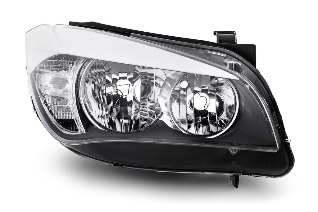 Headlight right halogen white trim BMW X1 E84 09-12