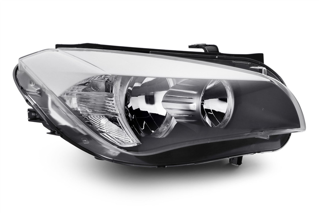 Headlight right halogen white trim BMW X1 E84 09-12