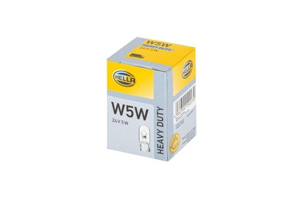 W5W halogen bulb parking light interior light indicator tail light number plate light Heavy Duty range