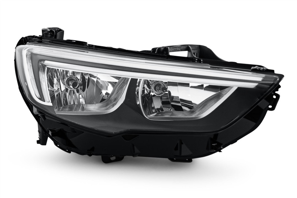 Headlight right LED chrome frame Vauxhall Insignia 17-19