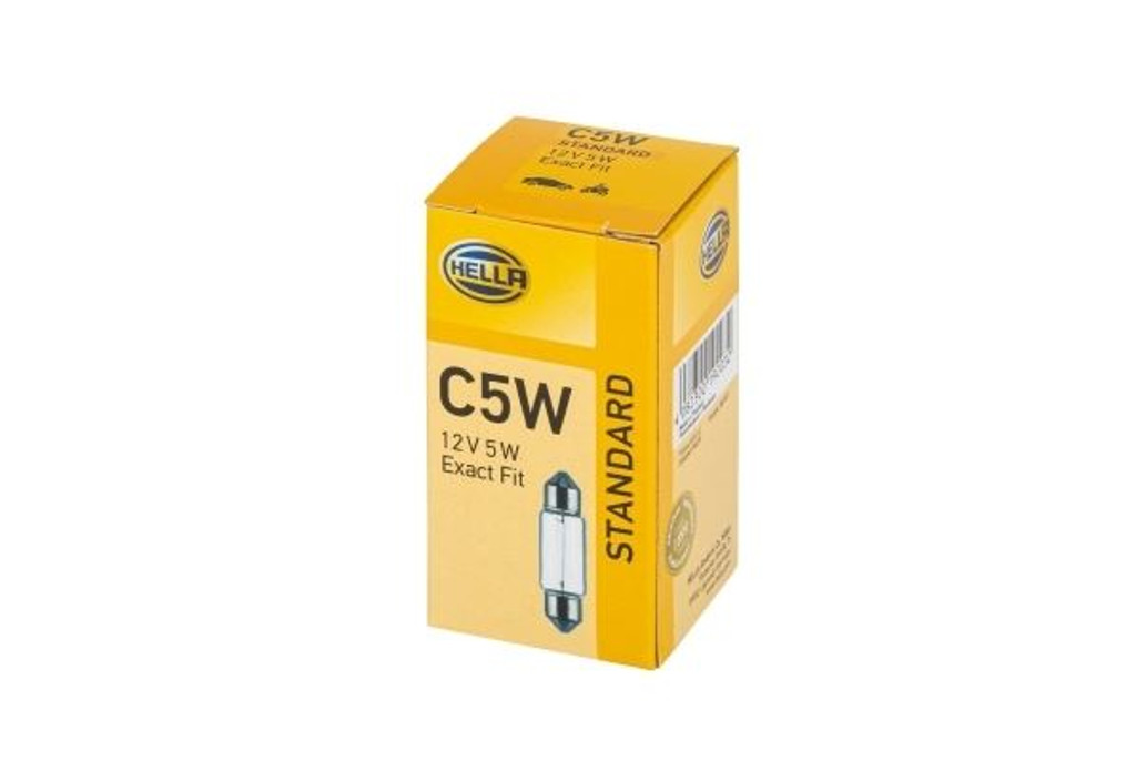 C5W halogen bulb number plate light interior light Standard range