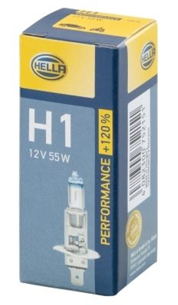 H1 halogen bulb headlight fog light Performance +120% range