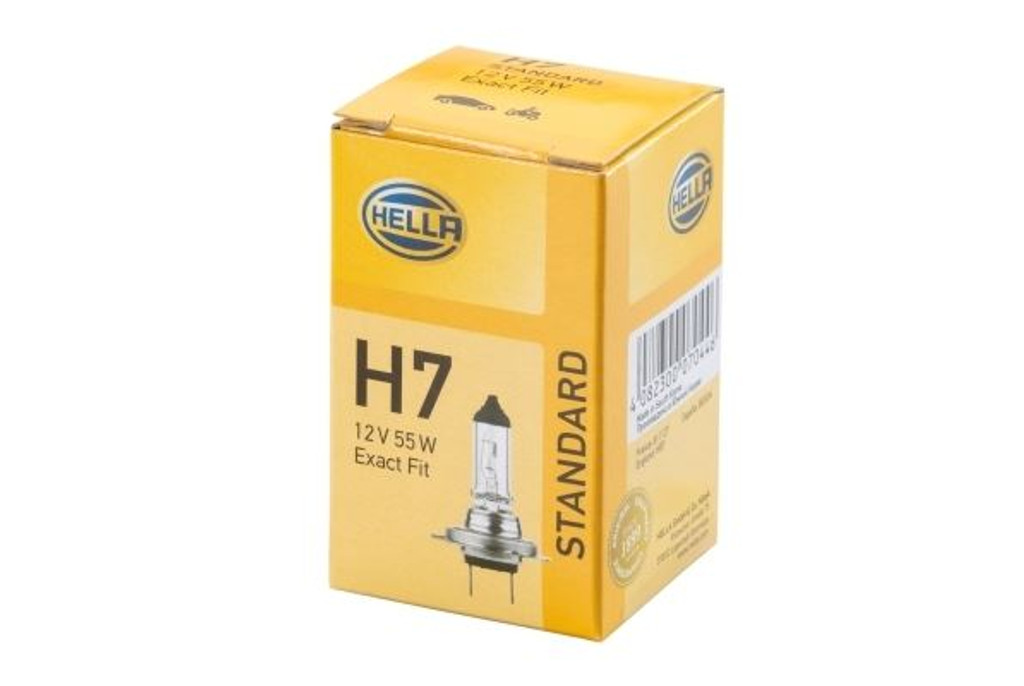 H7 halogen bulb headlight fog light Standard range