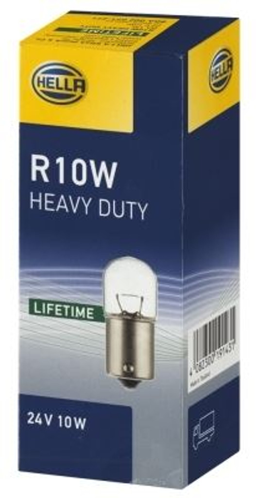 R10W halogen bulb indicator reverse light number plate light Heavy Duty Expert range