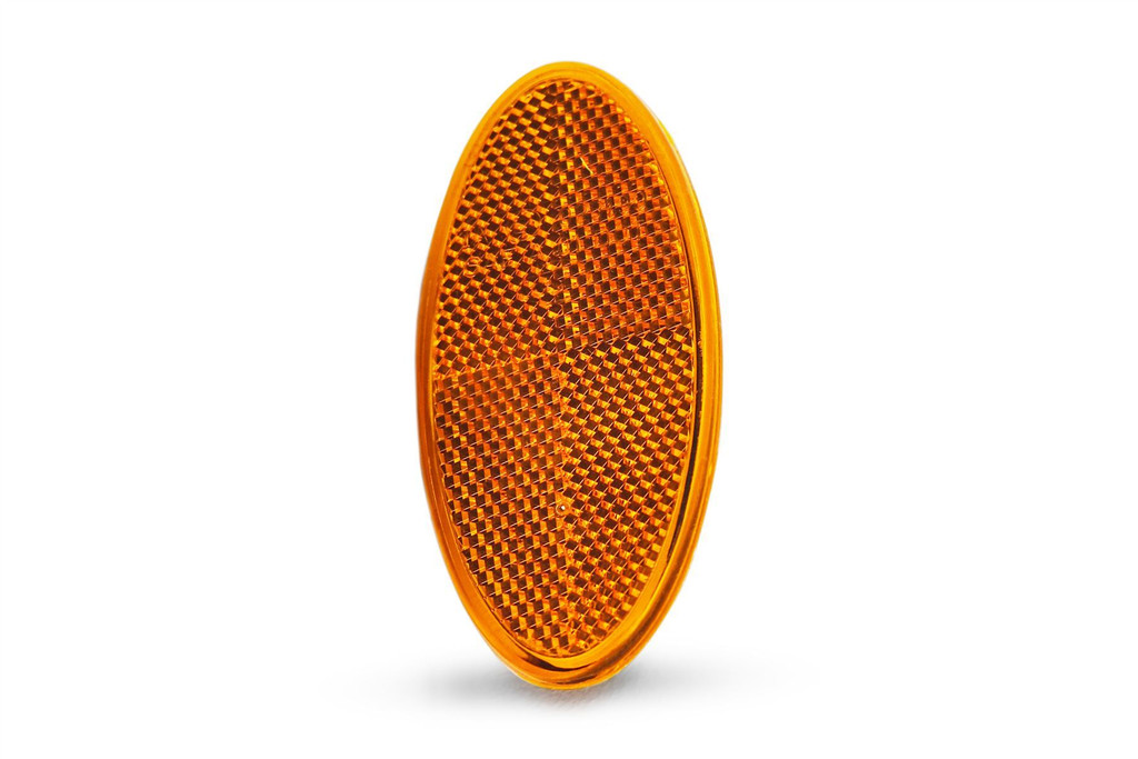 Hymer Krone Fendt orange reflector sidemarker oval