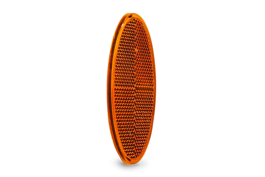 Hymer Krone Fendt orange reflector sidemarker oval
